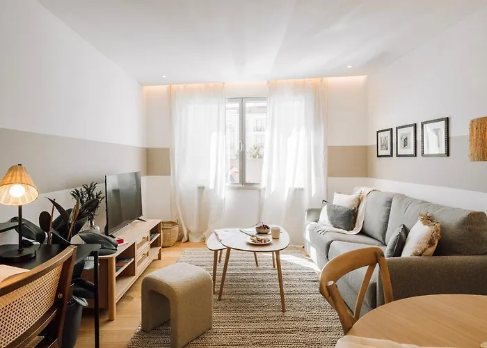 Giuseppe - 1 Bedroom And Parking In Alvalade 公寓